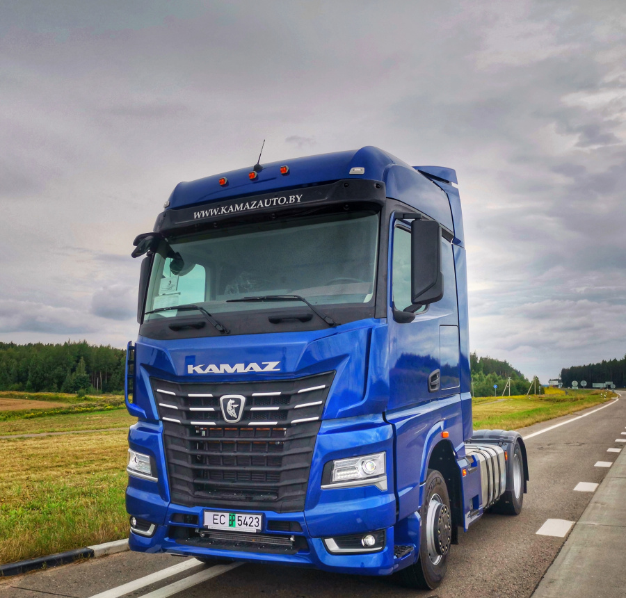 КАМАЗ-54901 ЭКСКЛЮЗИВНОГО ЦВЕТА ДЛЯ «БРЕСТОБЛГАЗ»