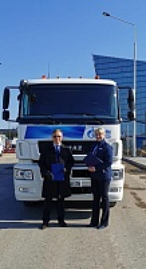 ГАЗОВЫЕ КАМАЗЫ ДЛЯ «ГАЗПРОМА»