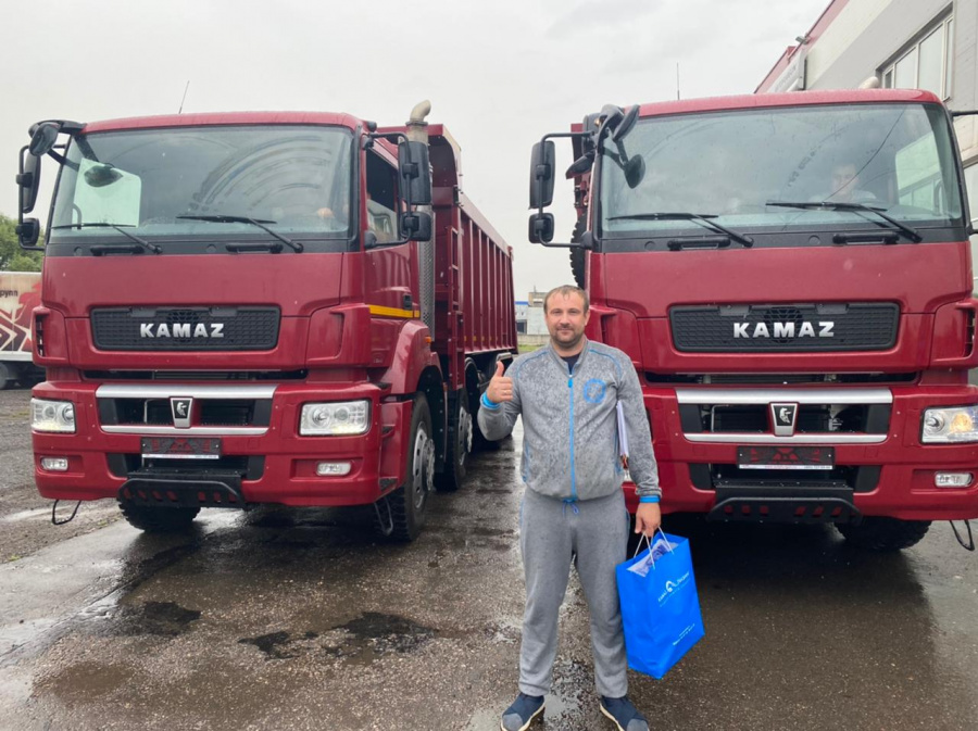 САМОСВАЛЫ КАМАЗ ДЛЯ ПОВТОРНОГО КЛИЕНТА «КАМАЗ-ЛИЗИНГА»