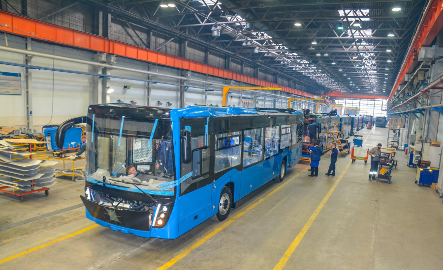 «КАМАЗ» ПЛАНИРУЕТ МОДЕРНИЗИРОВАТЬ ПРОИЗВОДСТВО ПАССАЖИРСКОГО ТРАНСПОРТА