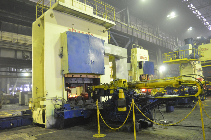 РЕМОНТ КАЛИБРОВОЧНОГО ПРЕССА НА КУЗНЕЧНОМ ЗАВОДЕ